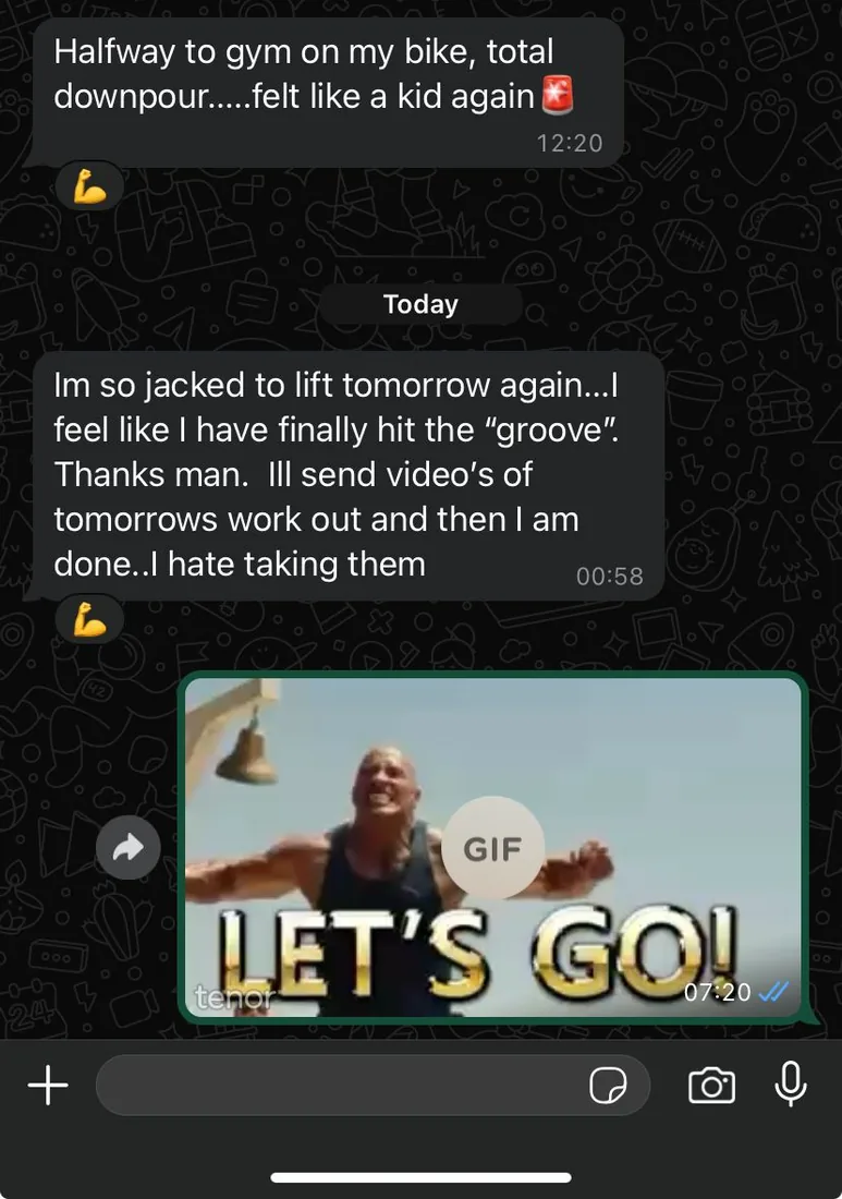 Former athlete founder client testimonial 11