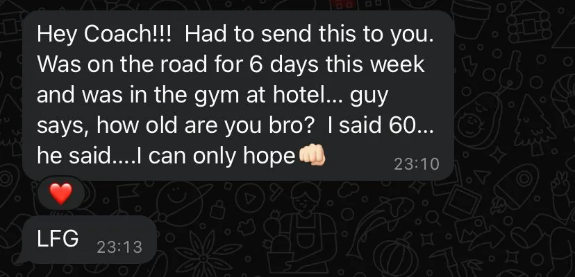 Former athlete founder client testimonial 12