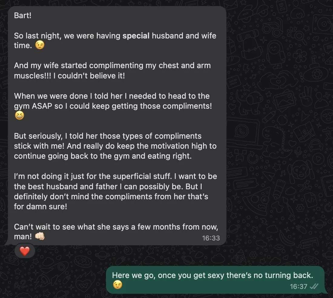 Former athlete founder client testimonial 17