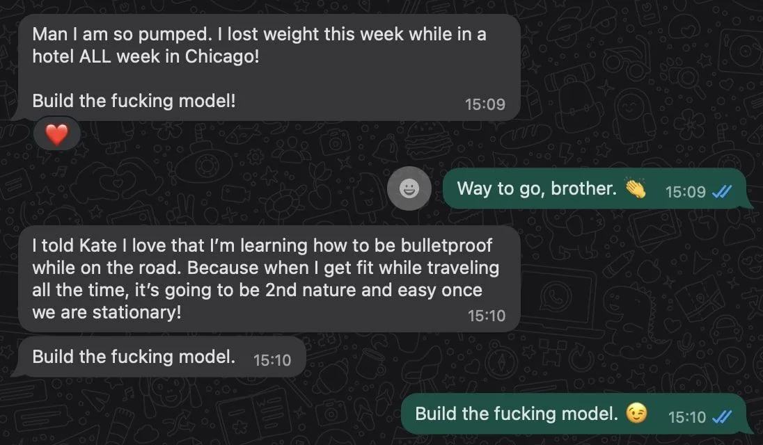 Former athlete founder client testimonial 18