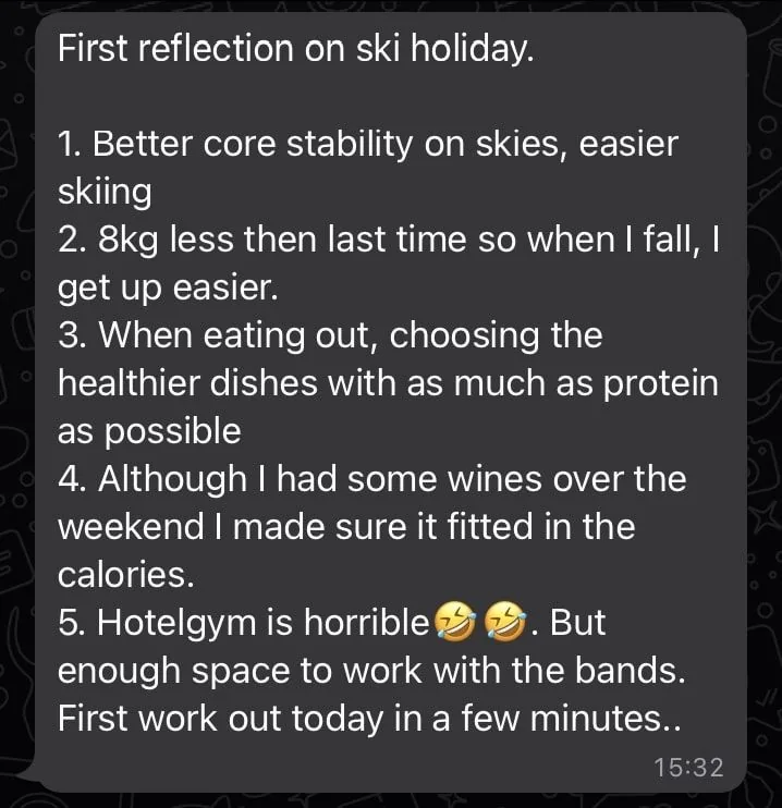 Former athlete founder client testimonial 21